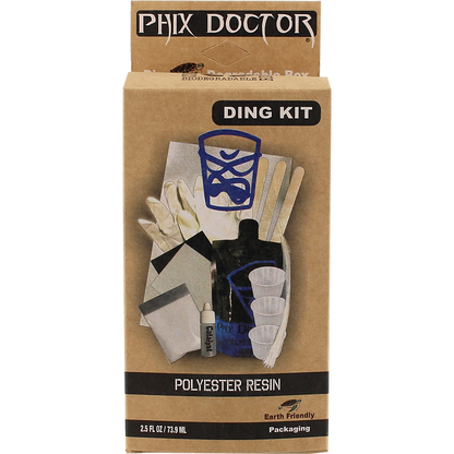 Phix Doctor Polyester (PU) Surfboard Ding Repair Kit Surfboard Repair Kit Phix Doctor