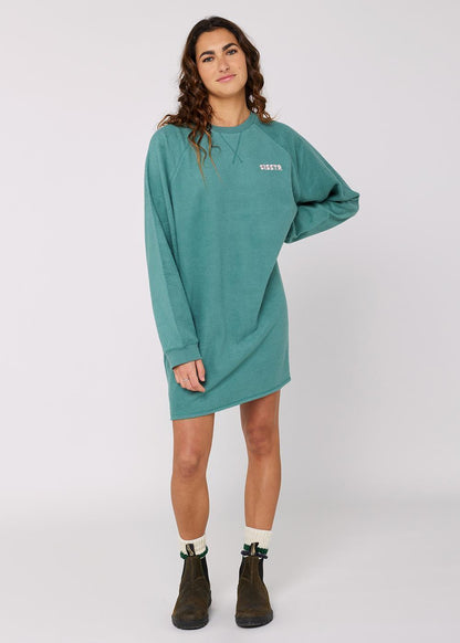 Sisstrevolution Agathe Dress ladies dress Sisstrevolution Teal Sea XS