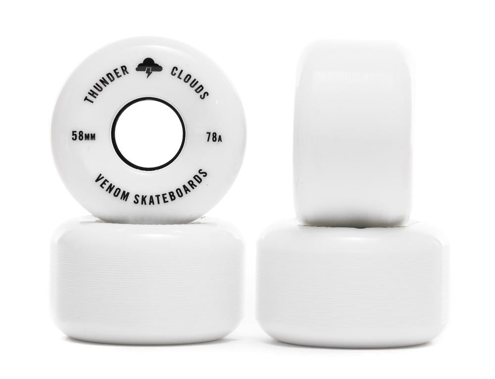 Venom Thunder Clouds All Terrain Skateboard Wheels 78a - V2 - 54/56/58/60mm wheels Venom Skateboards