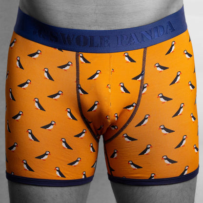 Bamboo Boxers - Puffins Underwear Swole Panda