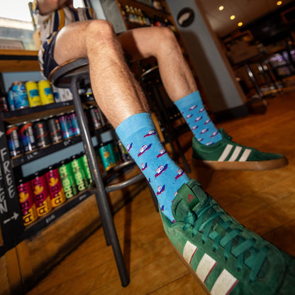 Motor Boat Bamboo Socks Socks Swole Panda