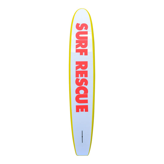10ft 6 Soft Top Rescue Board, RED SURF RESCUE LOGO