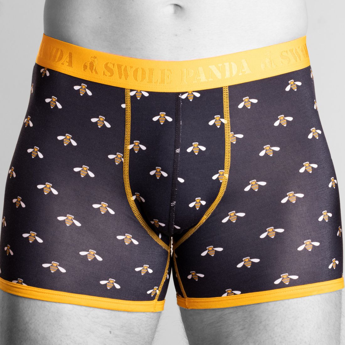 Bamboo Boxers - Bumblebees Underwear Swole Panda