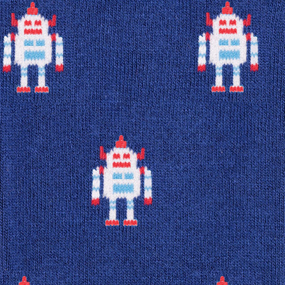 Robot Matching Bamboo Socks (Adult & Child) Socks Swole Panda