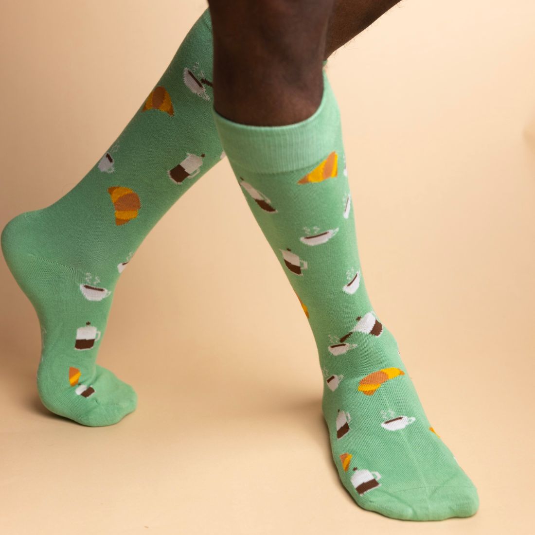 Coffee Bamboo Socks Socks Swole Panda