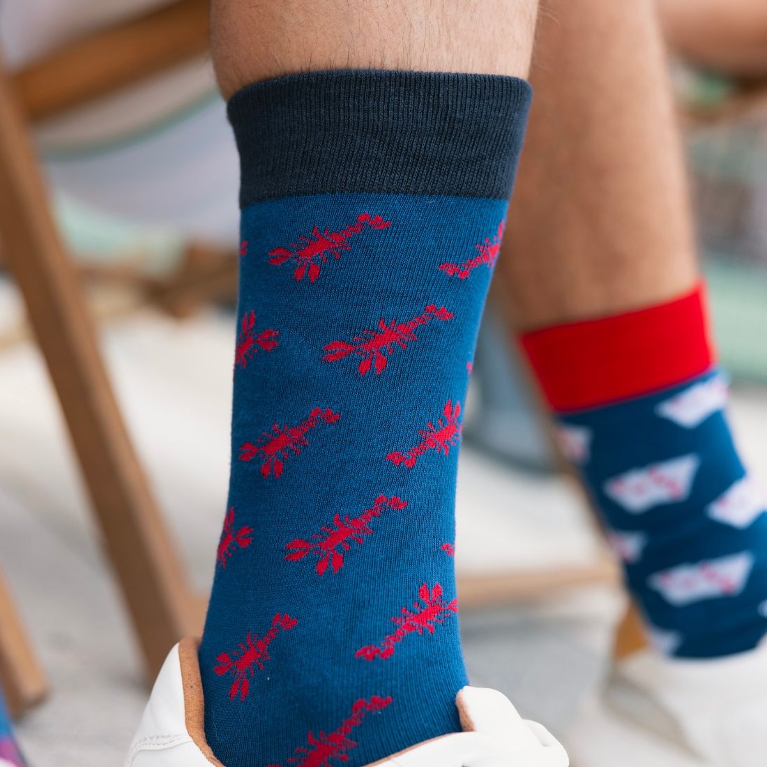 Lobster Bamboo Socks Socks Swole Panda