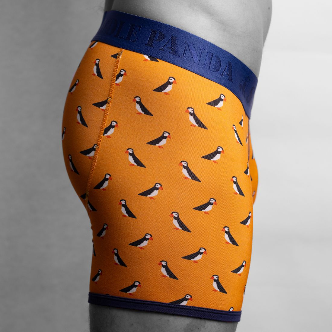 Bamboo Boxers - Puffins Underwear Swole Panda