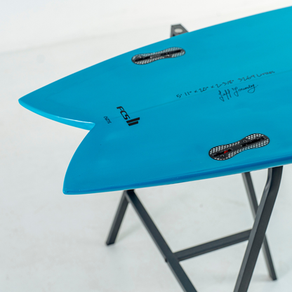 5' 11" Heritage Twin Keel Fish in Gloss Tint Surfboard Circle One Surf