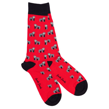 Sustainable Bamboo Socks, Made to Last Socks Swole Panda Gorilla UK 4-7 (US 5-7.5 / EU 37-40)