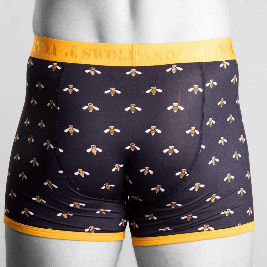 Bamboo Boxers - Bumblebees Underwear Swole Panda