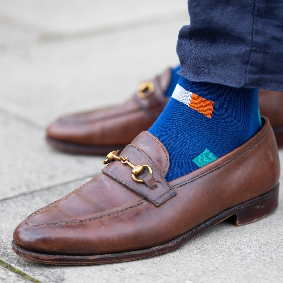Irish Flag Bamboo Socks Socks Swole Panda