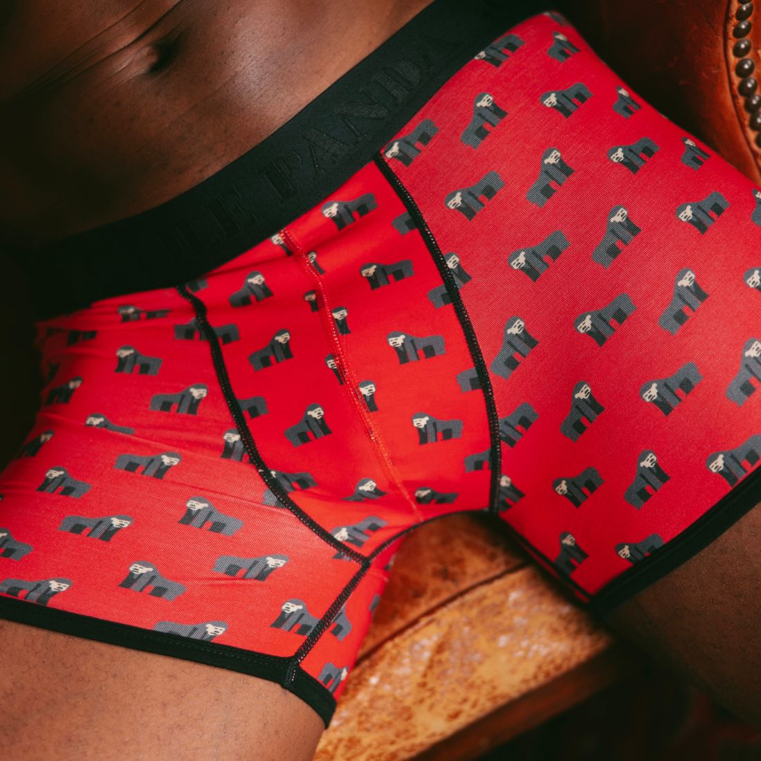 Bamboo Boxers - Gorillas Underwear Swole Panda