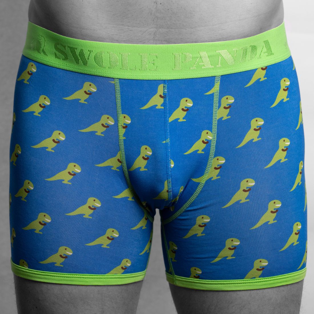 Bamboo Boxers - T-Rex Underwear Swole Panda S (28-31" / 71-79cm)