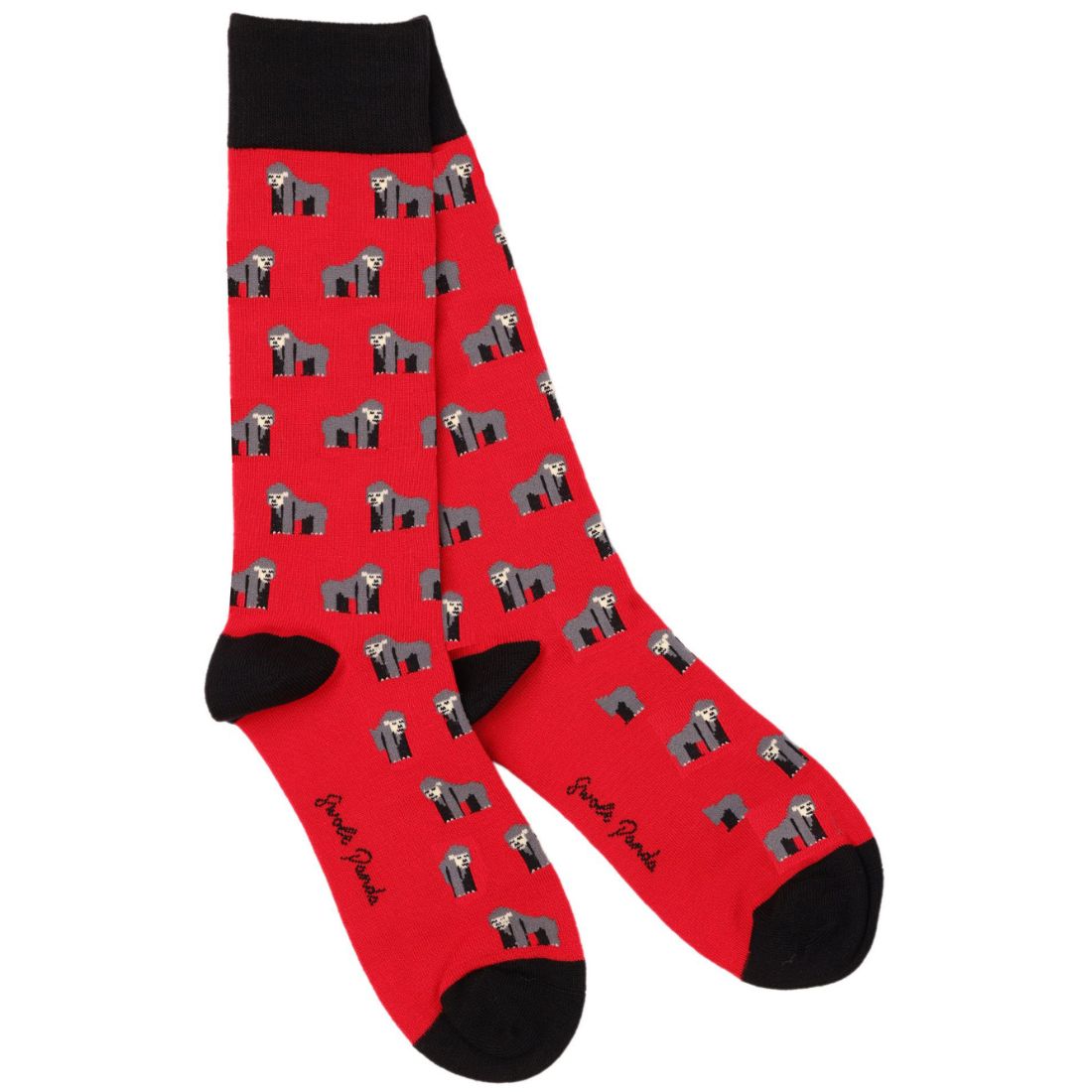 Zoo Sock Box - 4 Pairs of Bamboo Socks (His) Sock Gift Box Swole Panda