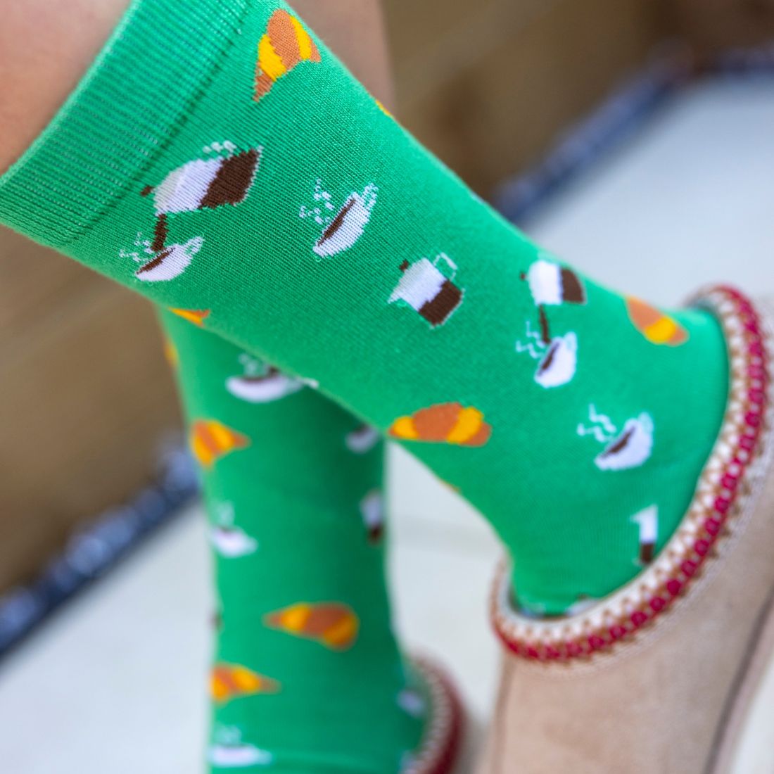 Coffee Bamboo Socks Socks Swole Panda