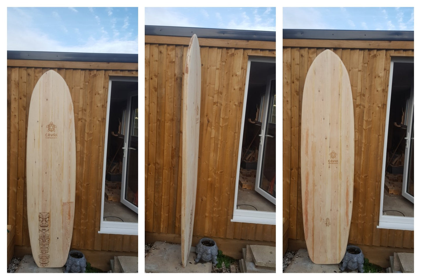 Crush Surfboards The Marmaduke | 7ft 10 | Mini Mal | Paulownia