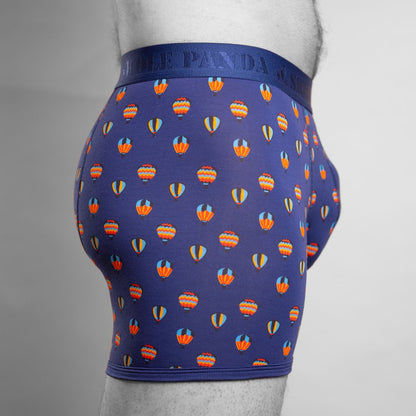 Bamboo Boxers - Hot Air Balloons Underwear Swole Panda