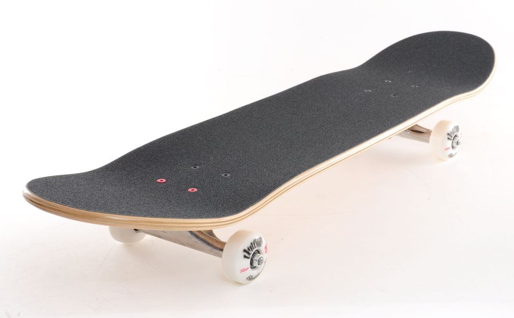 Venom Core Complete Built Skateboard - Natural/Black/Raw - 8.0 Complete Venom Skateboards