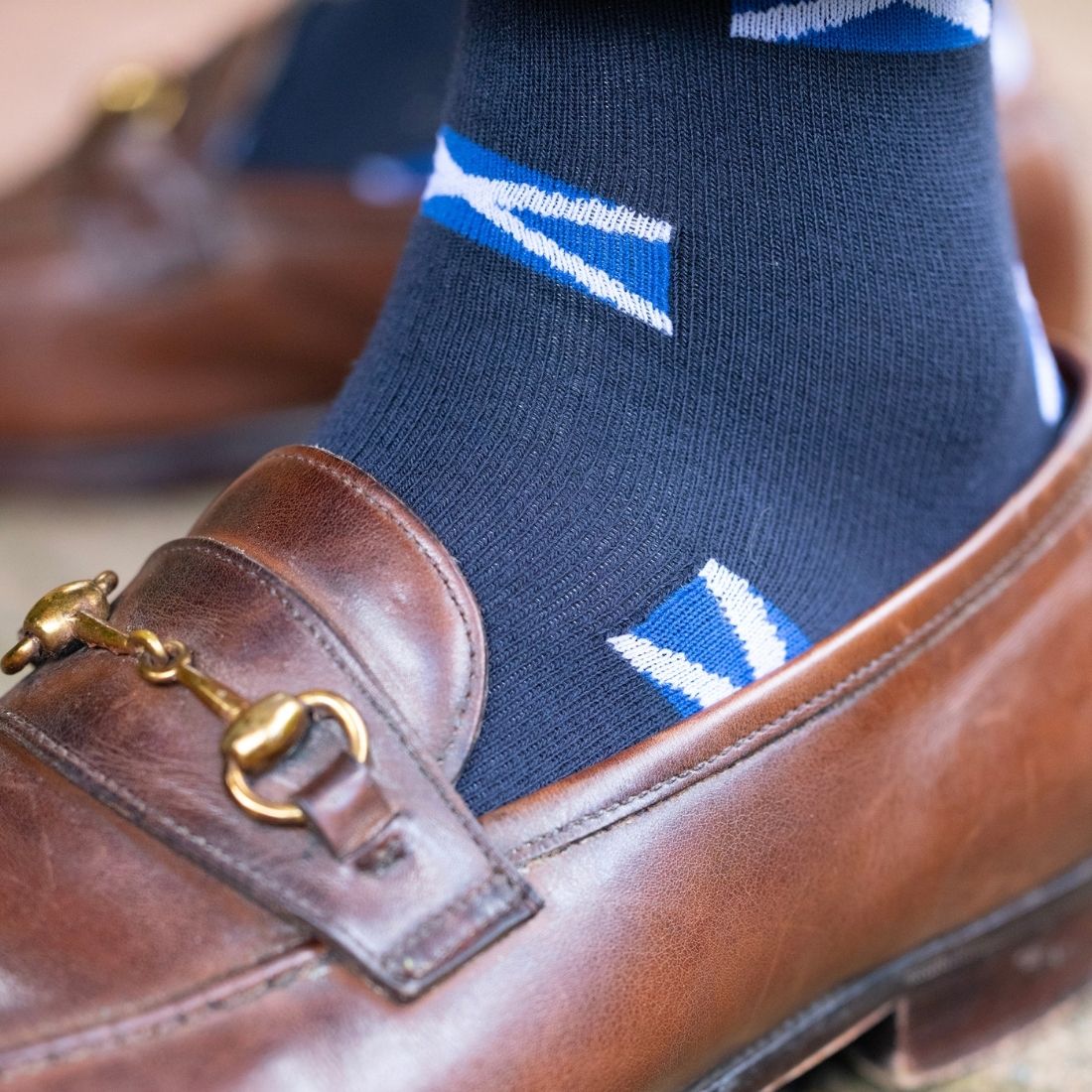 Scottish Flag Bamboo Socks Socks Swole Panda