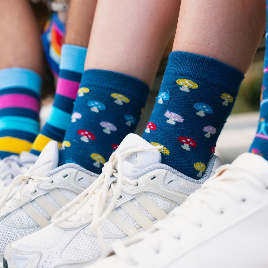 Mushroom Bamboo Socks Socks Swole Panda