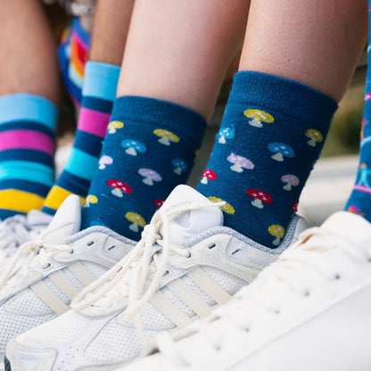 Mushroom Bamboo Socks Socks Swole Panda