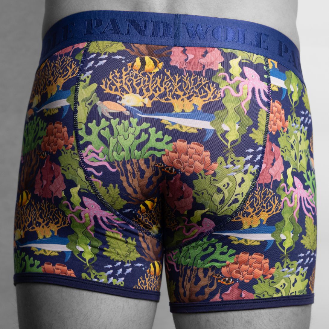 Bamboo Boxers - Marine Underwear Swole Panda
