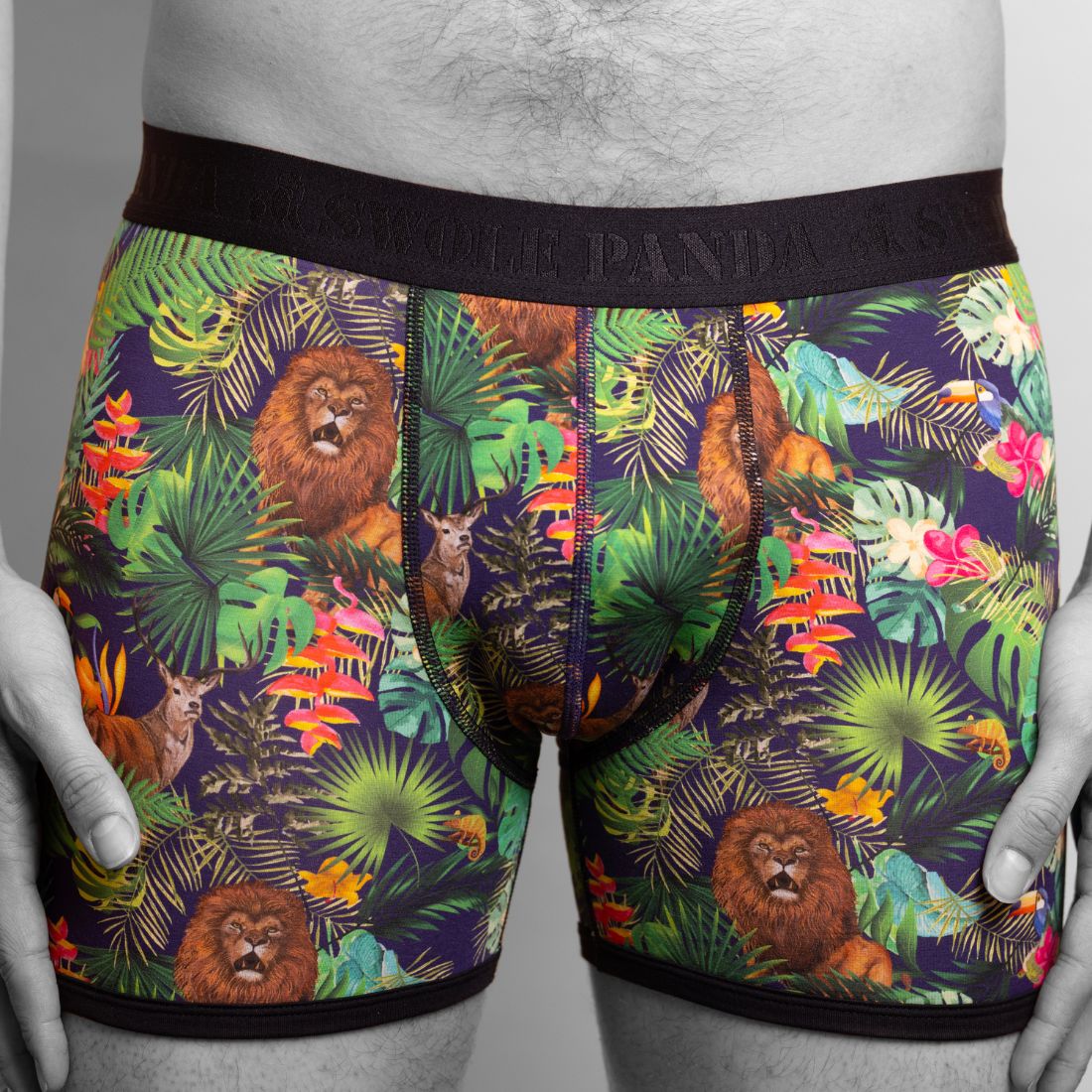 Bamboo Boxers - Jungle Underwear Swole Panda