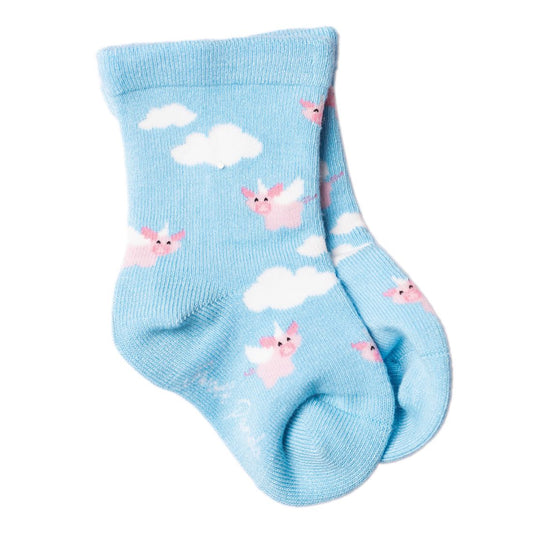 Children's Flying Pig Bamboo Socks Socks Swole Panda