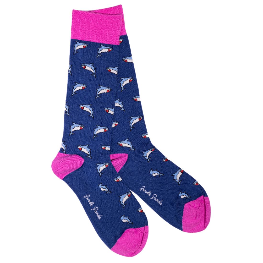 Sustainable Bamboo Socks, Made to Last Socks Swole Panda Shark UK 4-7 (US 5-7.5 / EU 37-40)