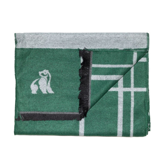Green Check Bamboo Scarf Scarves Swole Panda