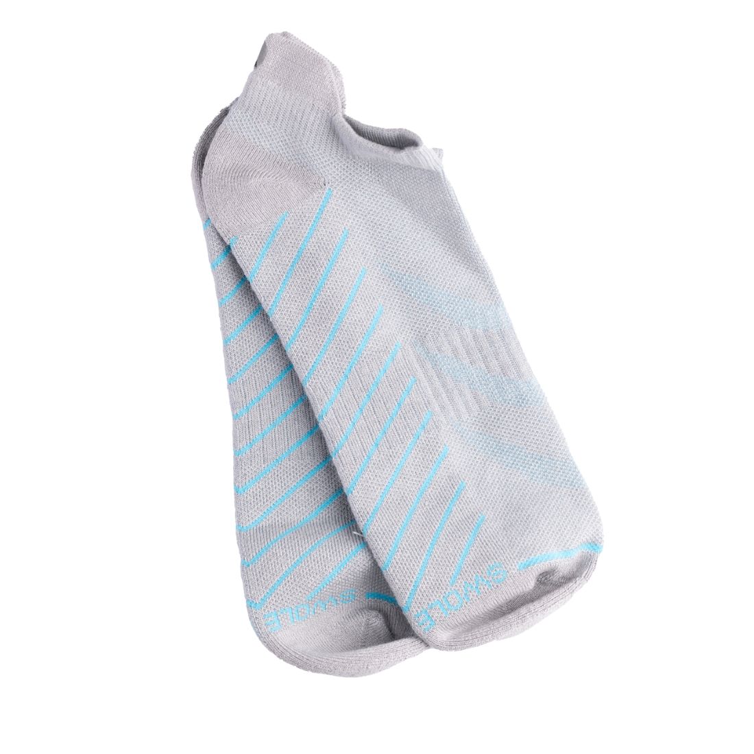 Grey Performance Trainer Socks Socks Swole Panda UK 4-7 (US 5-7.5 / EU 37-40)