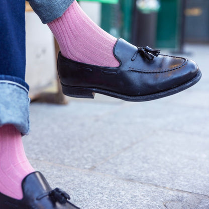 Light Pink Bamboo Socks Socks Swole Panda