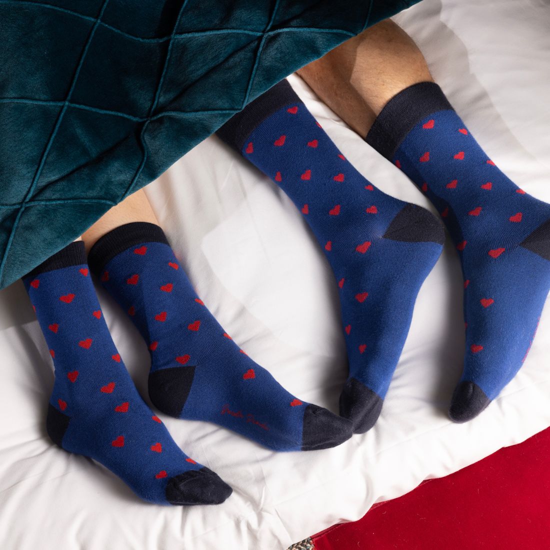 Heart Bamboo Socks Socks Swole Panda