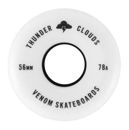 Venom Thunder Clouds All Terrain Skateboard Wheels 78a - V2 - 54/56/58/60mm wheels Venom Skateboards 56mm