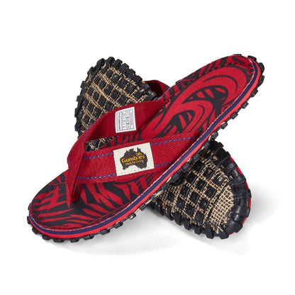 Islander Flip-Flops - Women's - Red G Islander Flip-Flops Gumbies