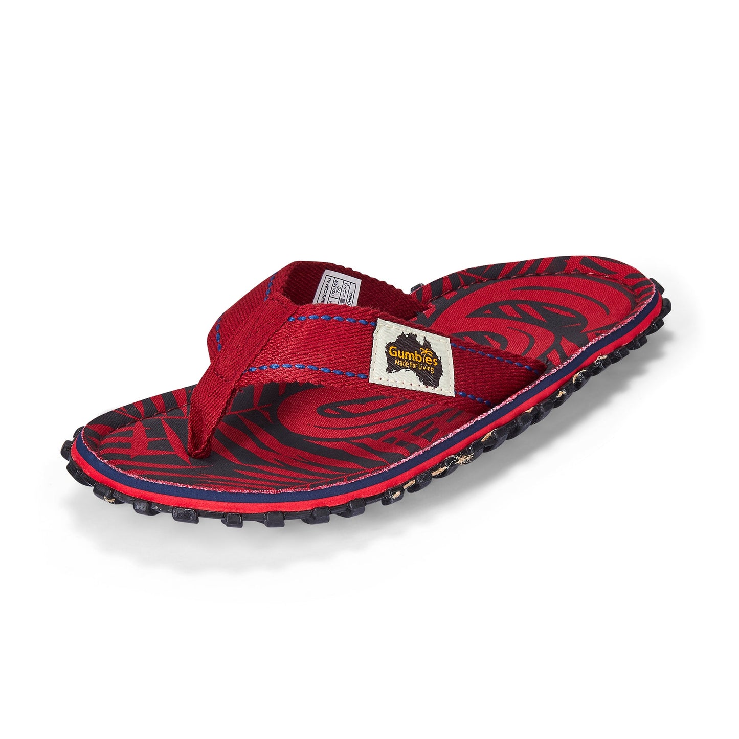 Islander Flip-Flops - Women's - Red G Islander Flip-Flops Gumbies