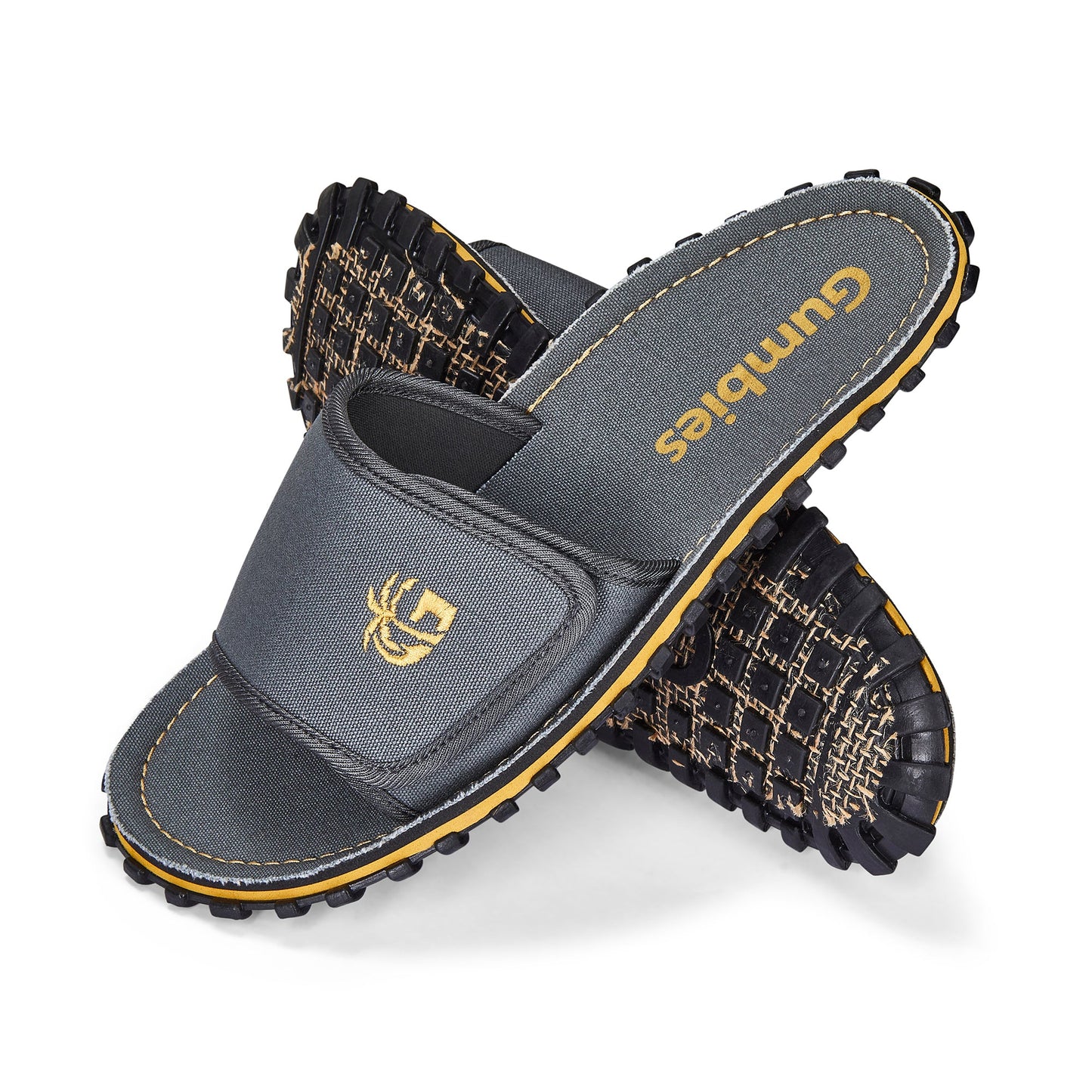 Strider Sliders - Women's - Grey Strider Slides Sandals Gumbies