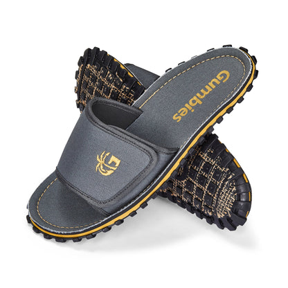 Strider Sliders - Women's - Grey Strider Slides Sandals Gumbies