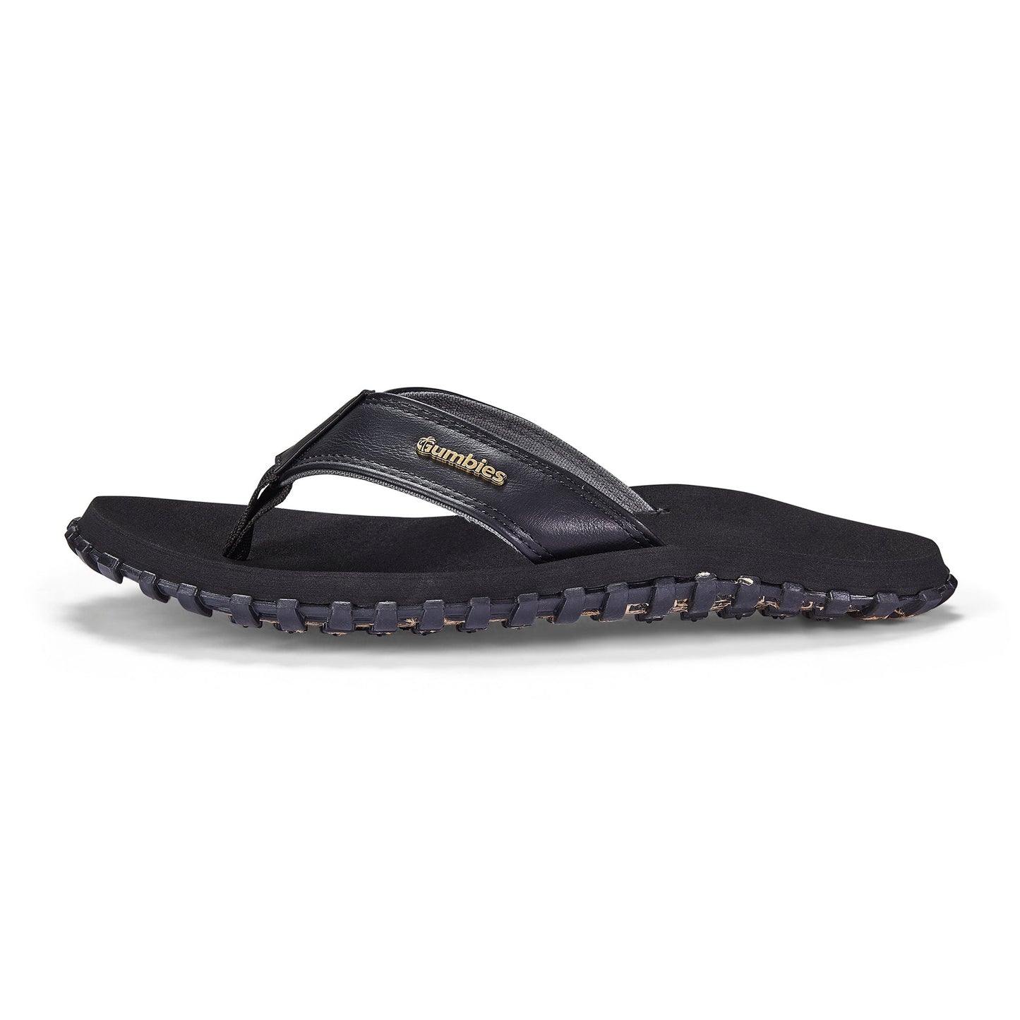 Vegovert Flip-Flops - Women's - Black Vegovert Flip-Flops Gumbies