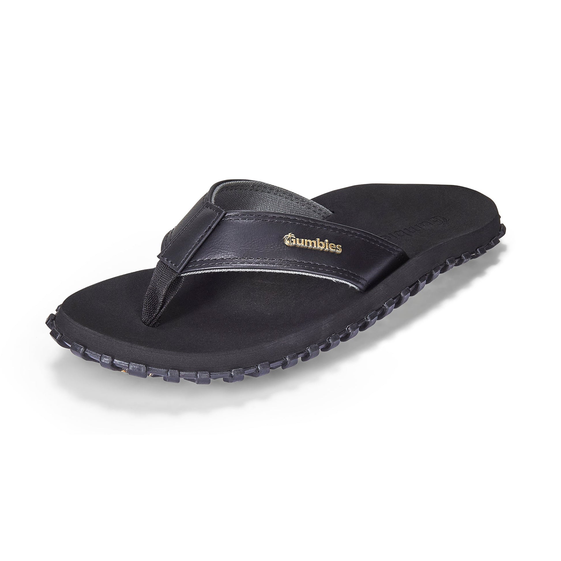 Vegovert Flip-Flops - Women's - Black Vegovert Flip-Flops Gumbies