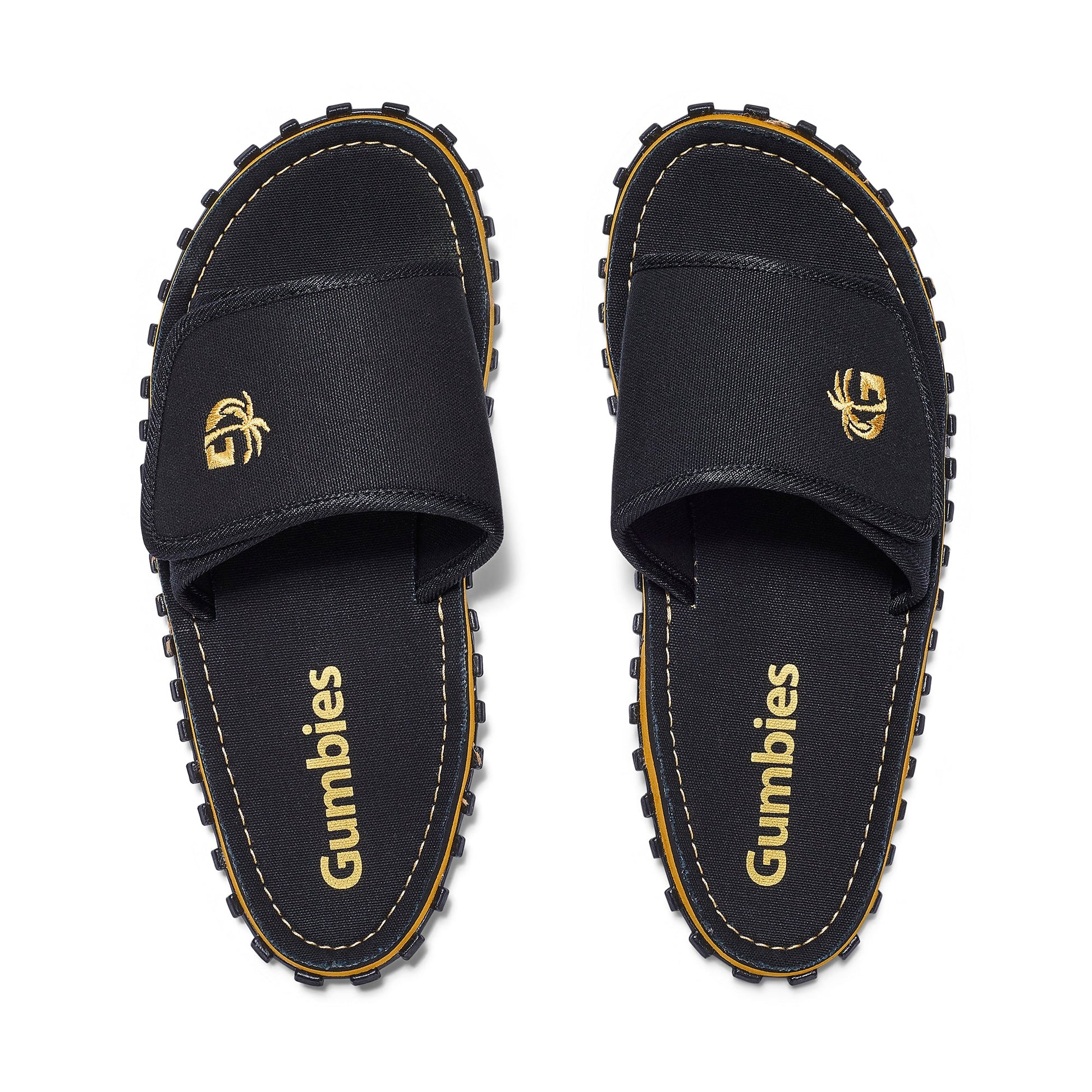 Strider Sliders - Men's - Black Strider Slides Sandals Gumbies