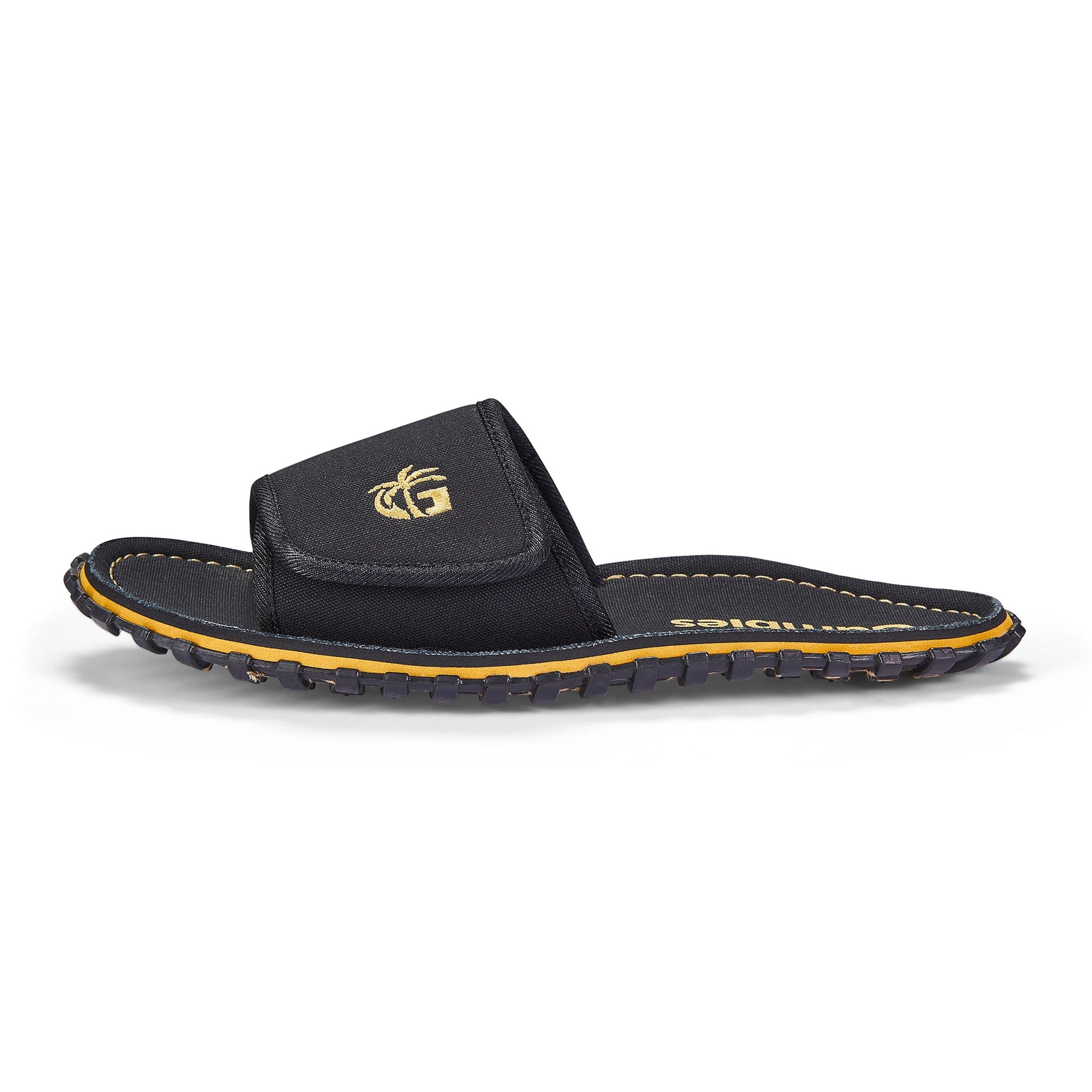 Strider Sliders - Women's - Black Strider Slides Sandals Gumbies