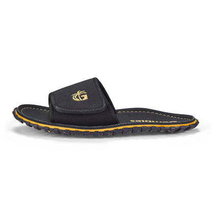 Strider Sliders - Women's - Black Strider Slides Sandals Gumbies