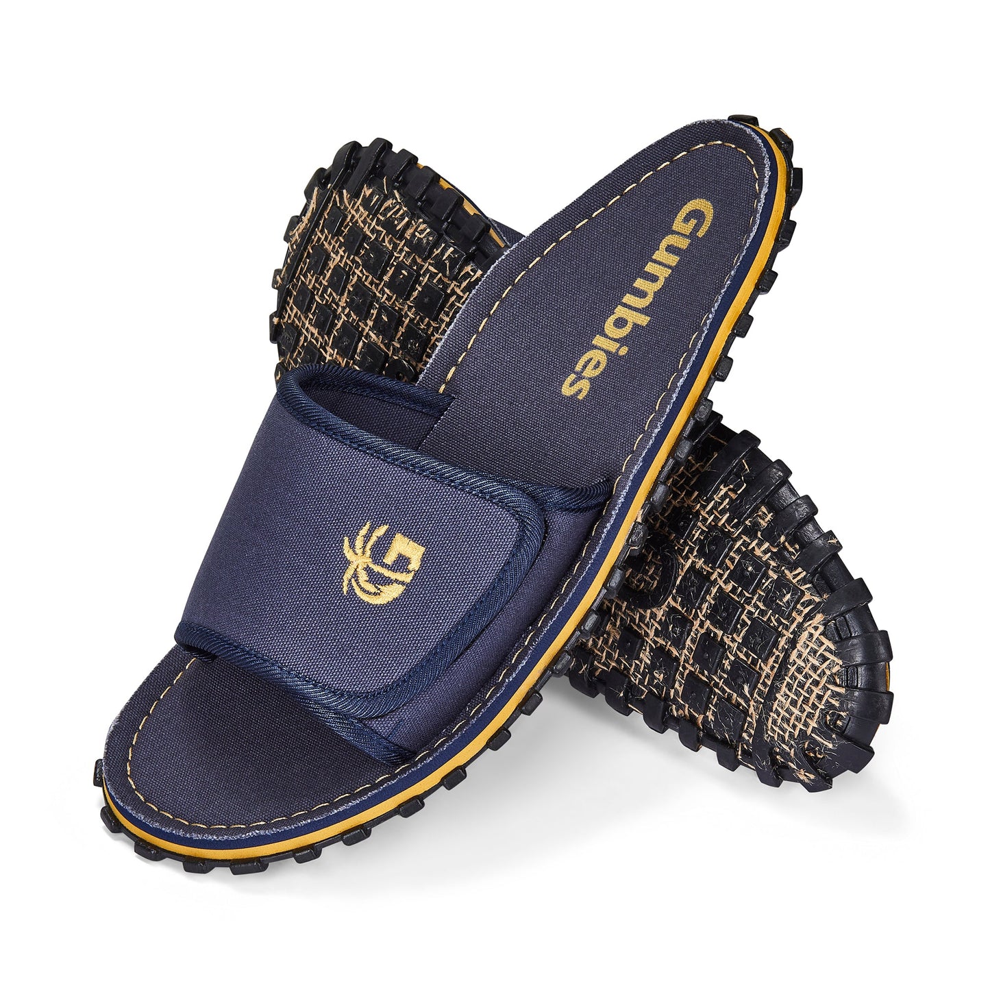 Strider Sliders - Men's - Navy Strider Slides Sandals Gumbies
