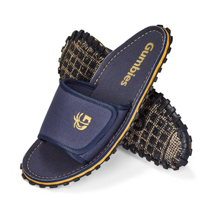 Strider Sliders - Women's - Navy Strider Slides Sandals Gumbies