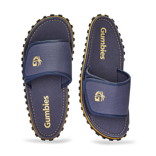 Strider Sliders - Men's - Navy Strider Slides Sandals Gumbies