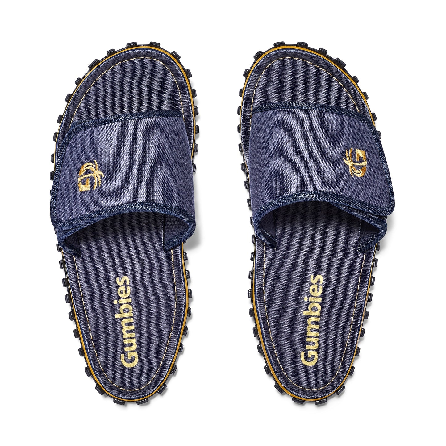 Strider Sliders - Men's - Navy Strider Slides Sandals Gumbies