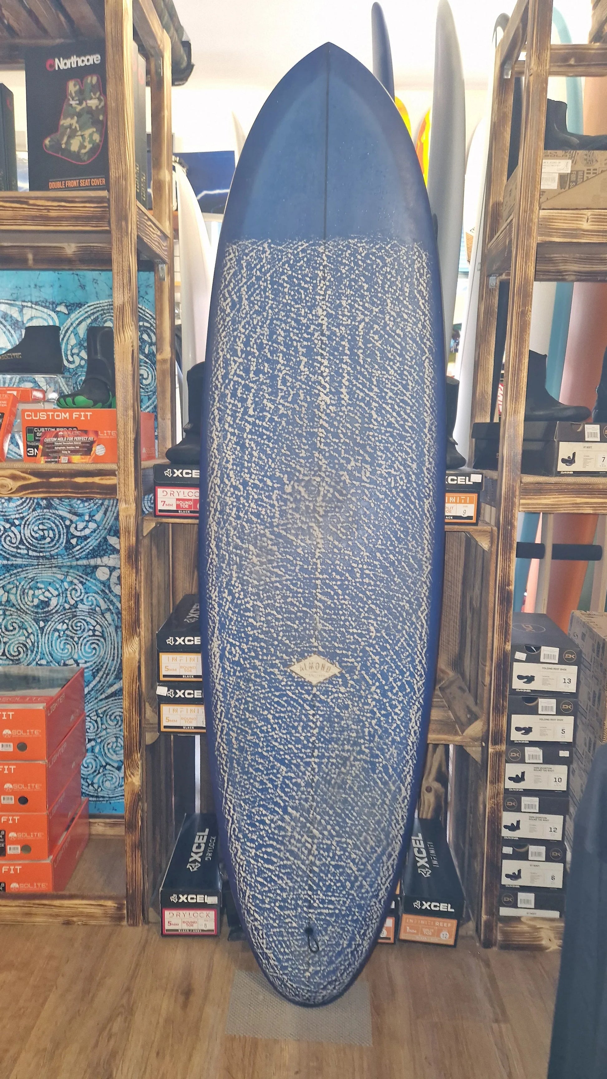 Almond Pleasant Pheasant 6'6 Hand Made Surfboard Surfboards Almond