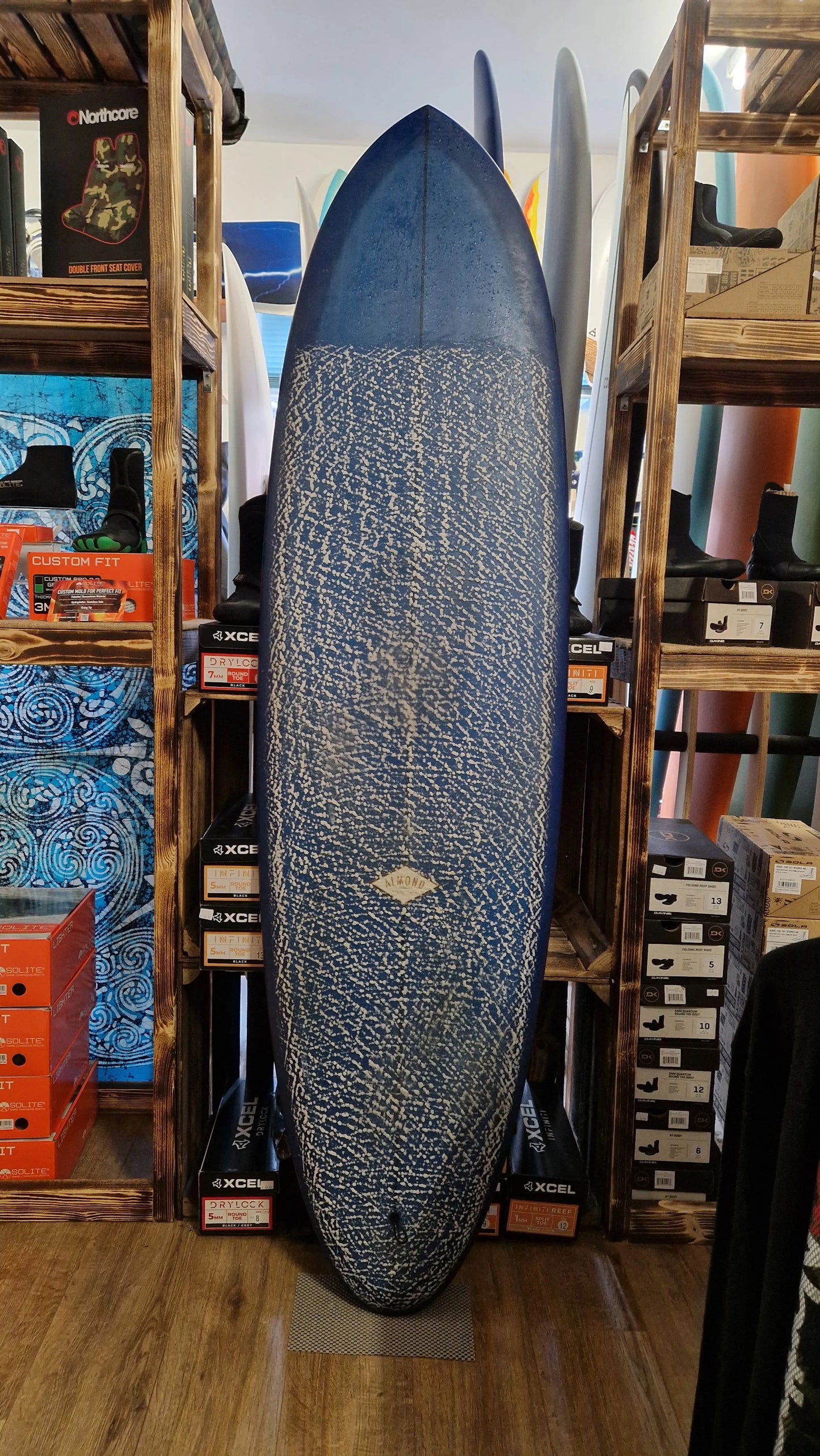 Almond Pleasant Pheasant 6'6 Hand Made Surfboard Surfboards Almond
