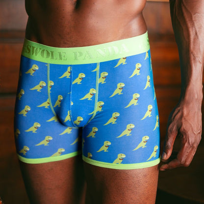 Bamboo Boxers - T-Rex Underwear Swole Panda